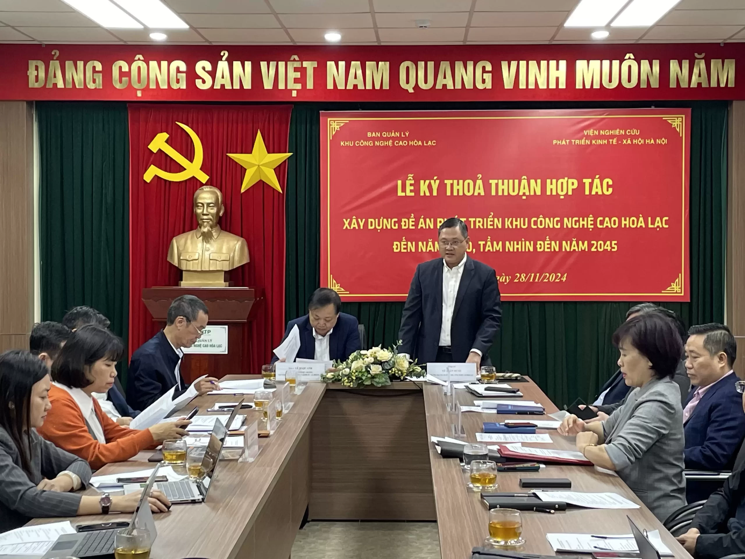 Triển khai xây dựng Đề án phát triển Khu Công nghệ cao Hòa Lạc đến năm 2030, tầm nhìn đến năm 2045